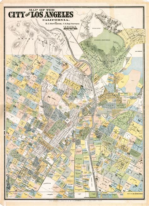 Map Of Downtown Los Angeles