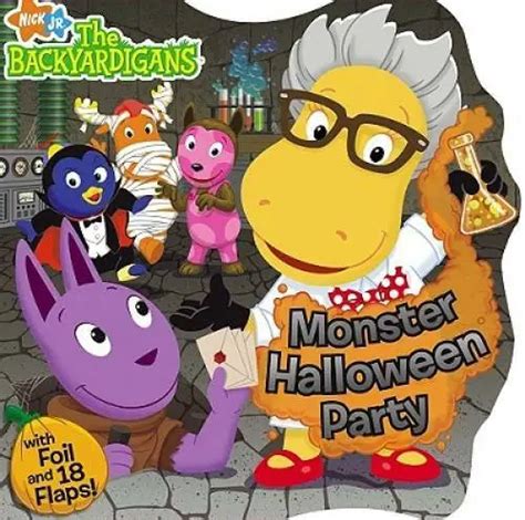 Monster Halloween Party Backyardigans Board Book By Driscoll Laura