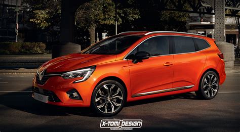 2020 Renault Clio Grandtour Rendered But Is It Coming Autoevolution