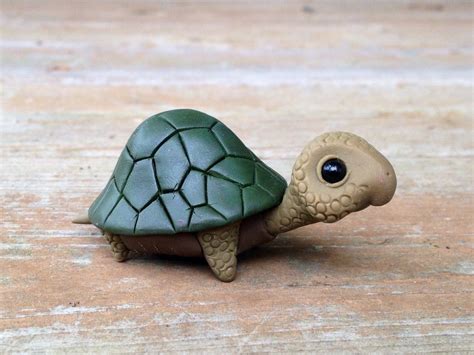 how to make a clay turtle
