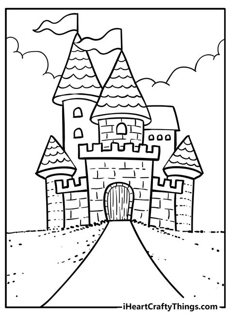 Free Printable Castle Coloring Pages