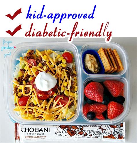 How to manage your kid's type 1 diabetes. Friday Featured Lunch 2.6.15 | Diabetic snacks, Diabetic ...