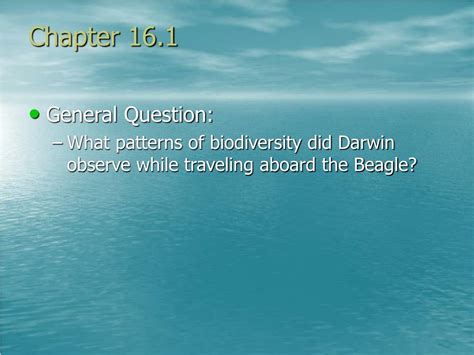 Ppt Chapter 16 Darwins Theory Of Evolution Powerpoint Presentation