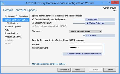 Install A Replica Windows Server 2012 Domain Controller In An Existing