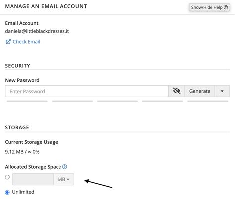 How to get additional space to an e-mail account in cPanel - Keliweb