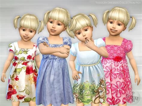 Sims 4 Ccs The Best Toddler Dresses Collection P01 By Lillka
