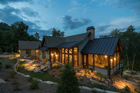 Black Mountain Rustic Modern Farmhouse Acm Design Architecture