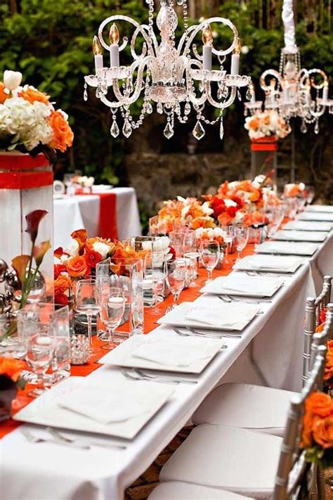 Fall Wedding Colors With Lush Details Orange Wedding Colors