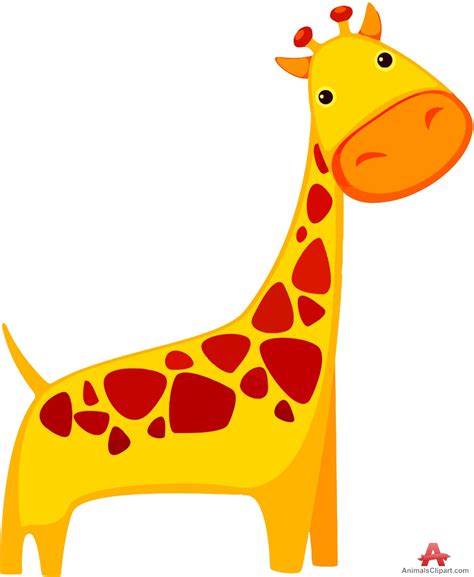 Cartoon Giraffe Clip Art Clipart Best