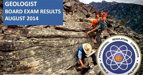 Board of geologists malaysia (bog), or lembaga ahli geologi. List of Passers: Geologist board exam results August 2014 ...