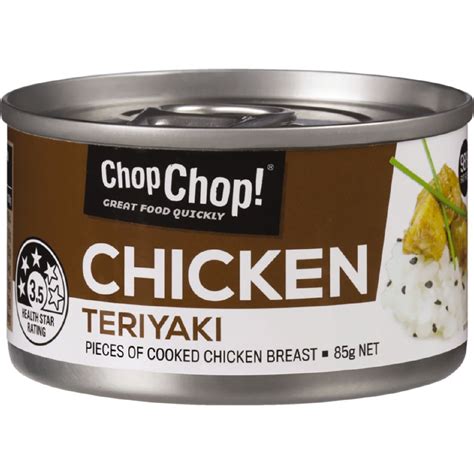 Chop Chop Chicken Teriyaki 85g The Warehouse