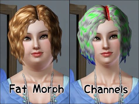 My Sims 3 Blog Lidiqnatas Short Curly Hair Converted For All Ages