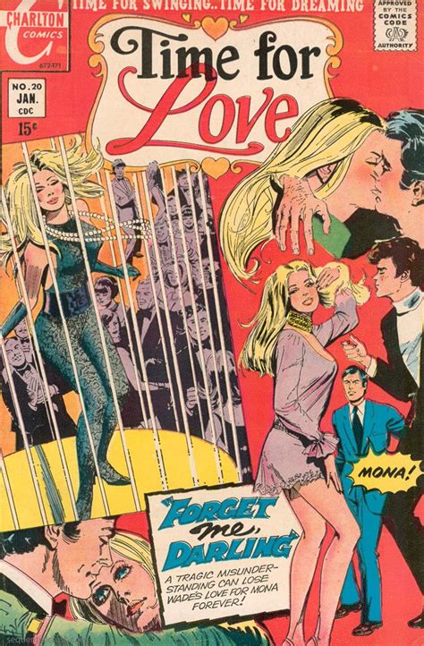 Time For Love 20 January 1971 You Should Be Dancing Charlton Comics Gogo Dancer Romance