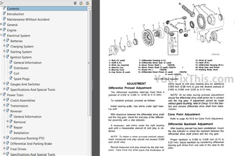 John Deere Jd300 B Repair Manual Backhoe Loader Youfixthis