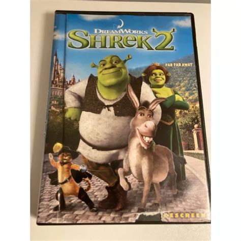 Shrek 2 Dvd 2004 Widescreen Movie Mike Myers Eddie Murphy Cameron Diaz