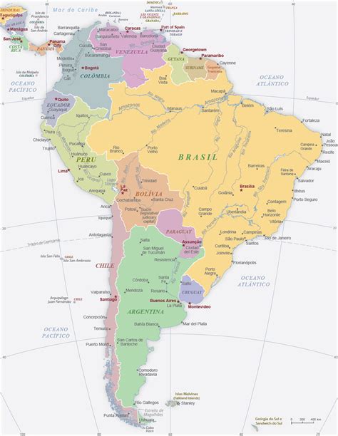 America Do Sul Mapa Mapa Da America Do Sul Images