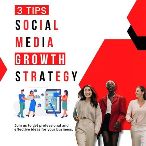 3 Tips Of Social Media Growth Strategy Social Media Growth Strategy Social Media Marketing