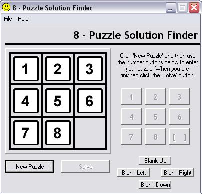 Solving the sliding puzzle using a basic ai algorithm. 8 Puzzle Problem, Algorithm, C++ Source Code, Download