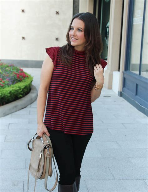 Cute Fall Top For Warm Weather Lady In Violet Houston Fashion