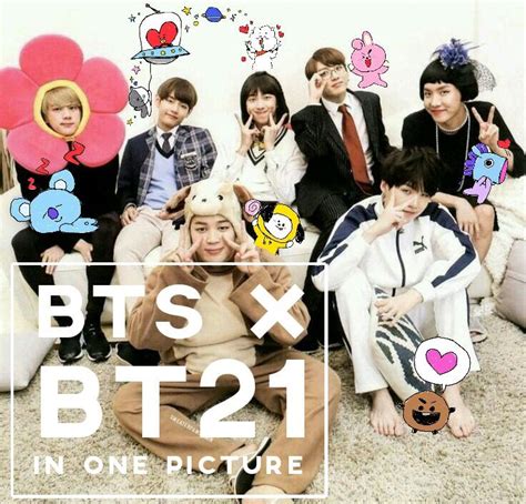 Bts X Bt21 Edited Pictures Armys Amino
