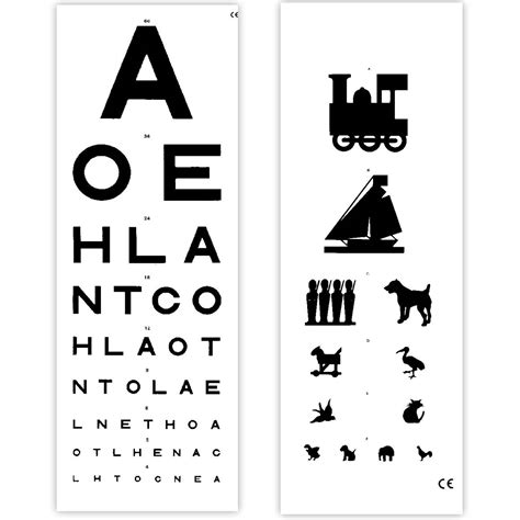 Eye Test Chart 6 Metre Distance Sports Supports Mobility