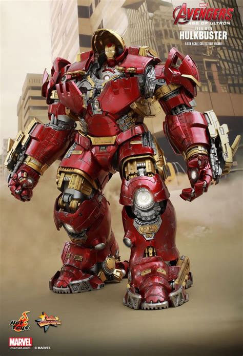 Avengers Age Of Ultron Iron Man Hulkbuster 21 Figure Hot Toys Mms 285