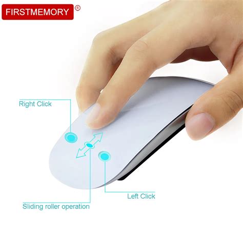 Buy Wireless Silent Touch Scroll Mouse Ergonomic Super