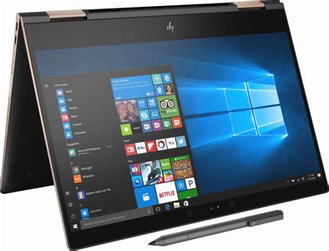Hp Spectre X360 13t Touchscreen Yoga Style 2 In 1 Windows 10 Home