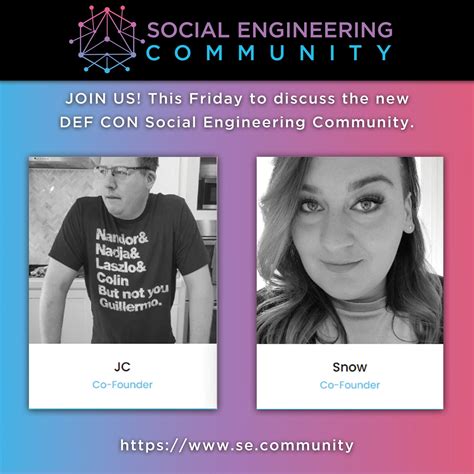 Social Engineering Community On Twitter Join Us This Friday May 27th At 5 Pm Et On Twitch