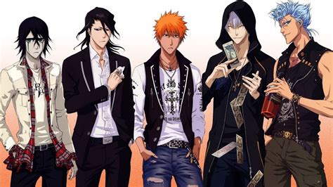 My Favorite Male Characters In Bleach Youtube