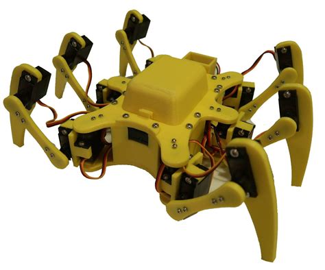 3d Printed 18dof Hexapod 16 Steps With Pictures Instructables