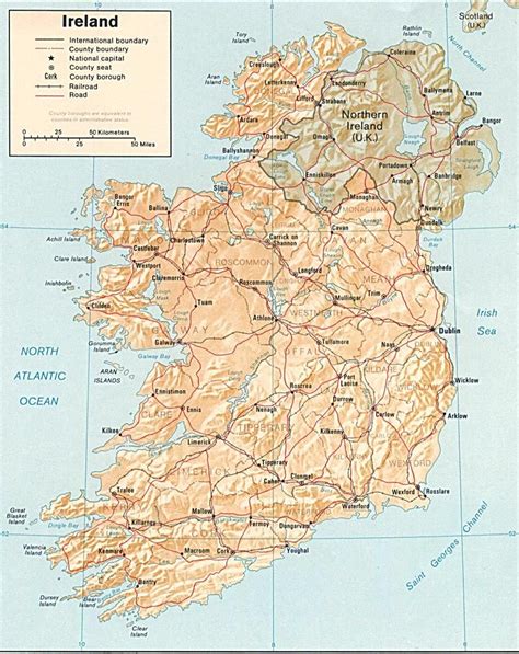 Detailed street map and route planner provided by google. Ireland Road Map | Ireland map, Southern ireland, Ireland