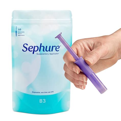 Buy Sephure Disposable Suppository Applicator For Easy Administration Of Canasa And Mesalamine