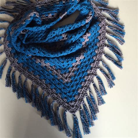 triangle scarf crochet wrap