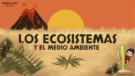 Los Ecosistemas Y El Medio Ambiente