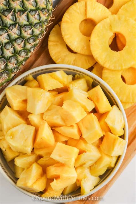 How To Cut A Pineapple Farjanas Kitchen