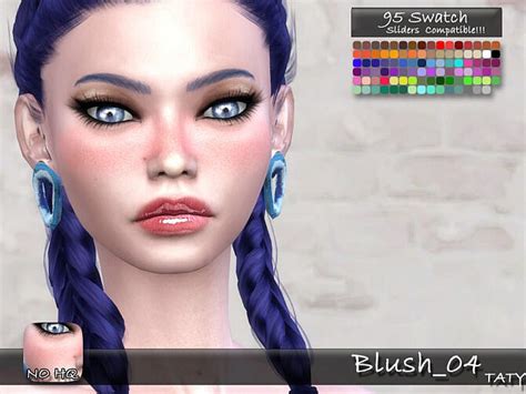 Blush 04 By Tatygagg At Tsr Sims 4 Updates
