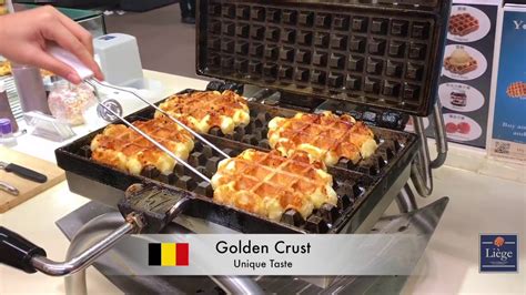 We know, it's hard to believe. Belgian Dark Chocolate Waffle - YouTube