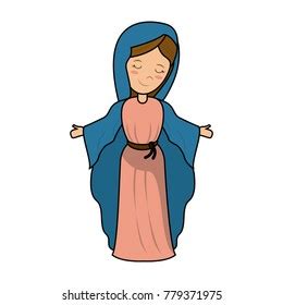 Im Genes De Virgin Mary Cartoon Im Genes Fotos Y Vectores De