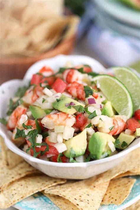 Transfer to a large bowl. Easy Shrimp Ceviche Recipe {So Fresh!} - Spend With Pennies