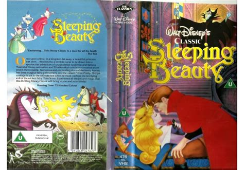 Sleeping Beauty 1959 On Walt Disney Home Video United Kingdom Betamax Vhs Videotape