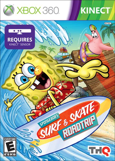 Spongebobs Surf And Skate Roadtrip For Xbox 360 Kinect Gamesplus