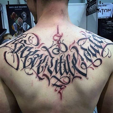 The upper back offers a larger flat area of skin canvas that allows space for. 50 Upper Back Tattoos For Men - Masculine Ink Design Ideas