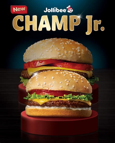 Jollibee Introduces The Champ Jr Their Junior Sized Version Of The