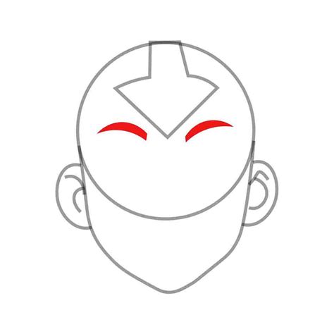 How To Draw Aang Character Steps Page 2 Of 5 Step By Step Guide