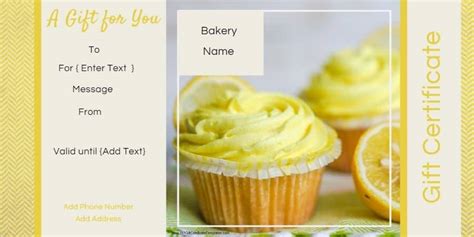 T Certificate Templates For A Bakery
