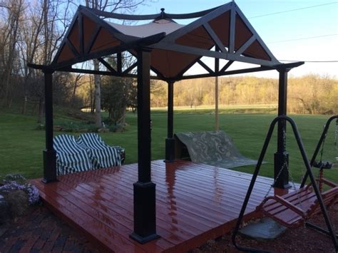 Treasure garden patio umbrellas are suited for residential or commercial use. Garden Treasures Pergola Canopy Replacement - Pergola ...