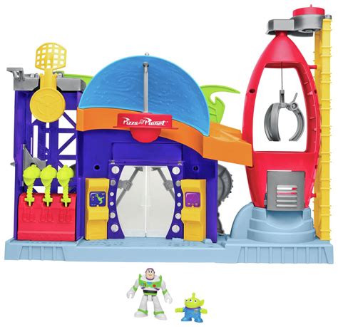 Fisher Price Imaginext Toy Story Legacy Pizza Planet 8954921 Argos