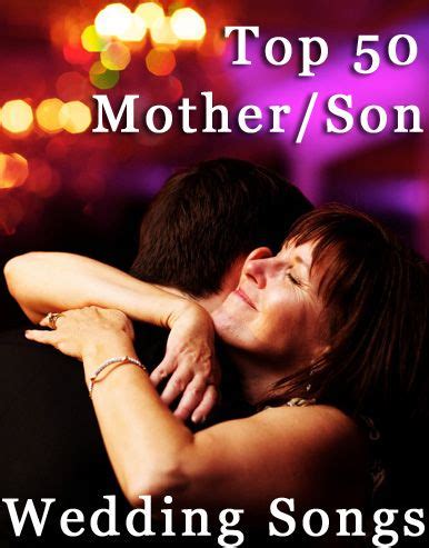 Unique mother son wedding dance songs. The Top 50 Most Requested Mother Son Wedding Dance Songs ...