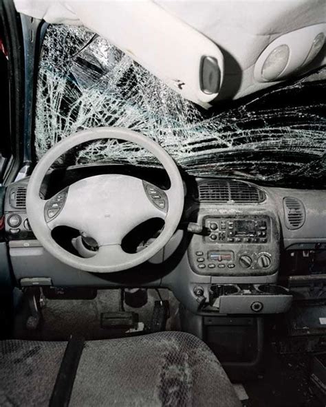 Eerie Photos Of Car Interiors After Major Accidents Petapixel